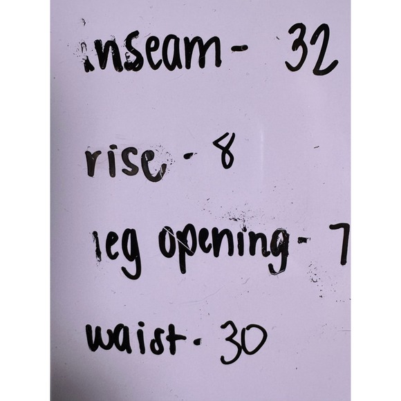 Rock Revival Jeans Womens 30 Debbie Straight Leg Faded Black Flap Pocket‎ Grunge - Picture 12 of 12